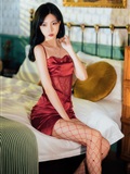 Xu Lan LAN - NO.021 Mesh Socks Red Skirt(10)